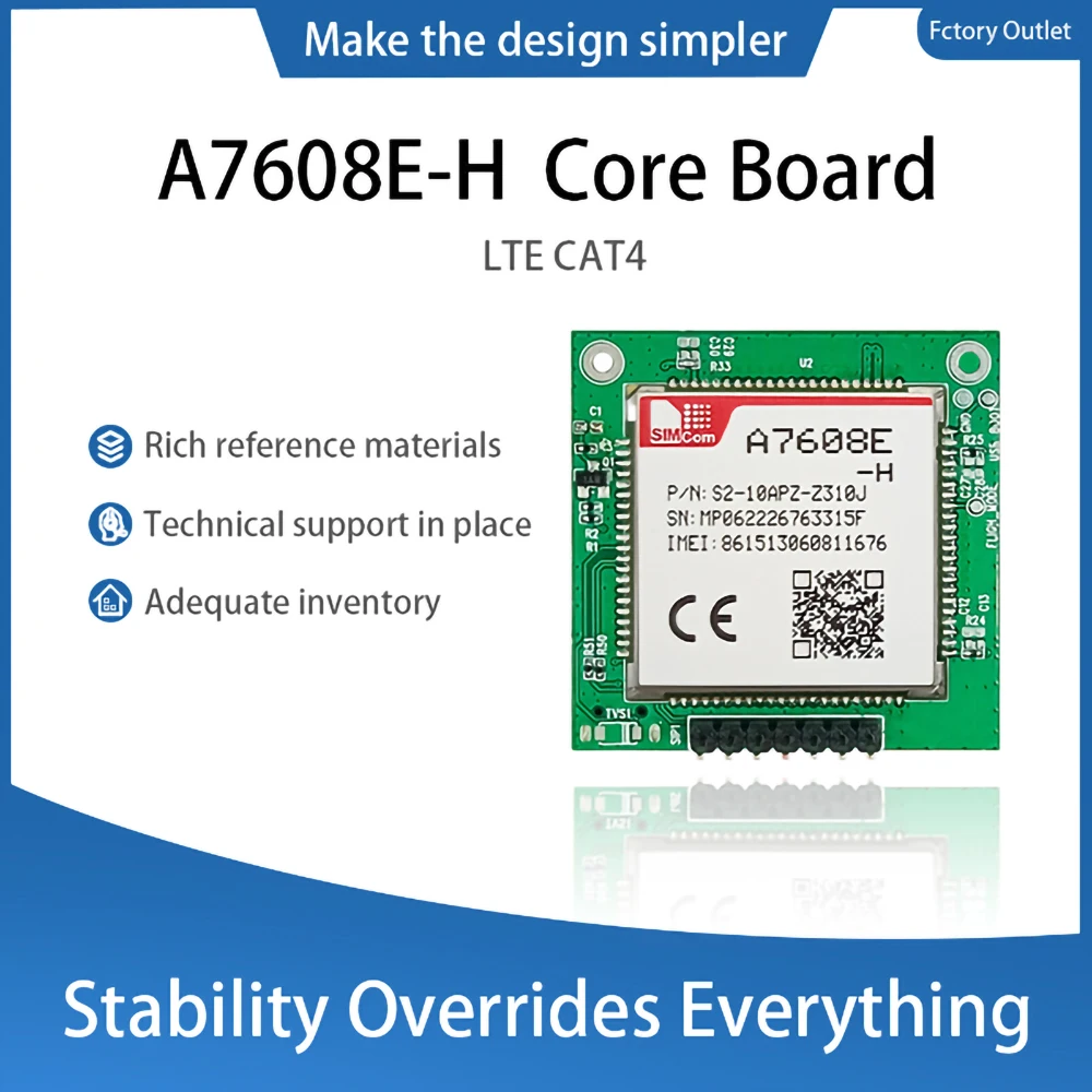 SIMCOM A7608E-H  LTE Cat4 Module GSM  GPRS Wireless Module Development Board With A7602E-H