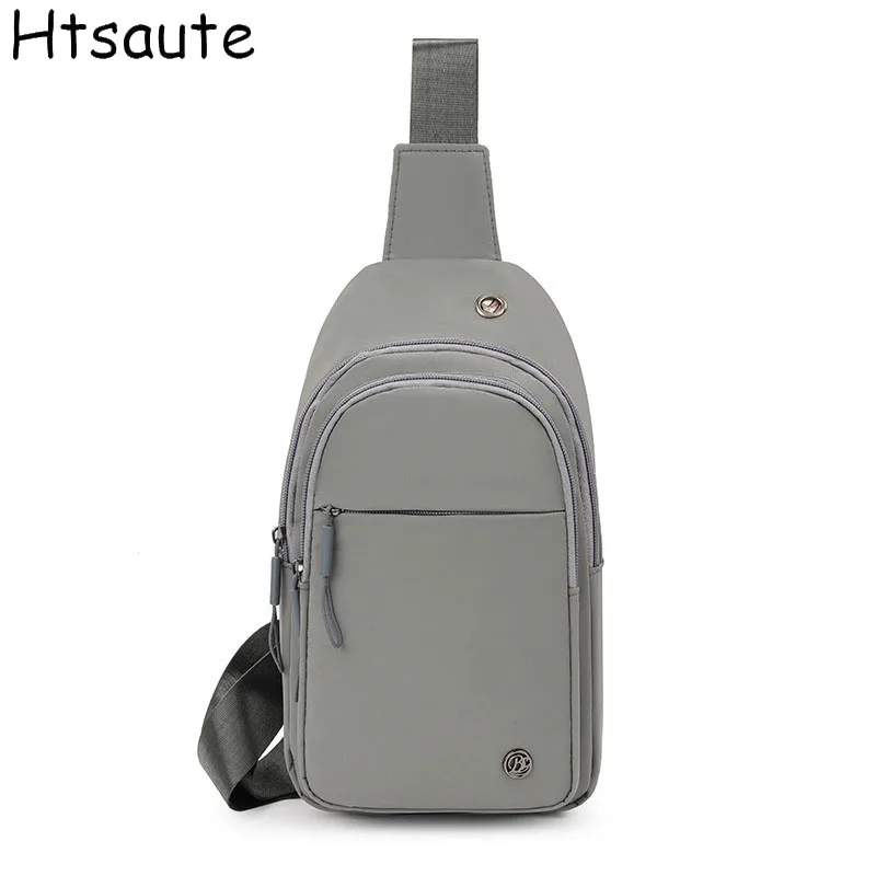 

Men's Messenger Bag Fashion Oxford Chest Bag Functional Pocket Handbag Biking Travel Shoulder Bags Casual Man Crossbody Bags