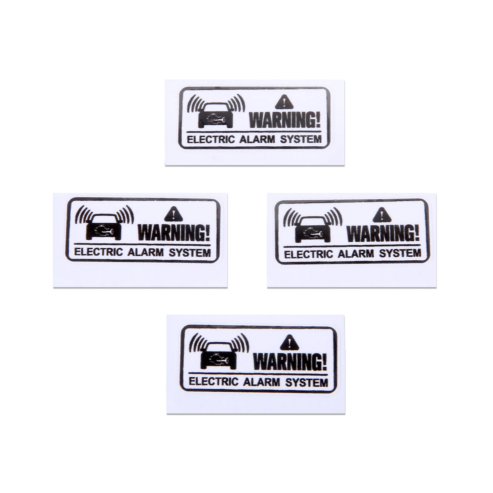 Warning GPS Tracking Alarm Decal Anti-Theft Decal Sticker for Car 7 Inches Warning GPS Tracking Alarm Decal Anti-Theft Decal Sticker for Car 7 Inches