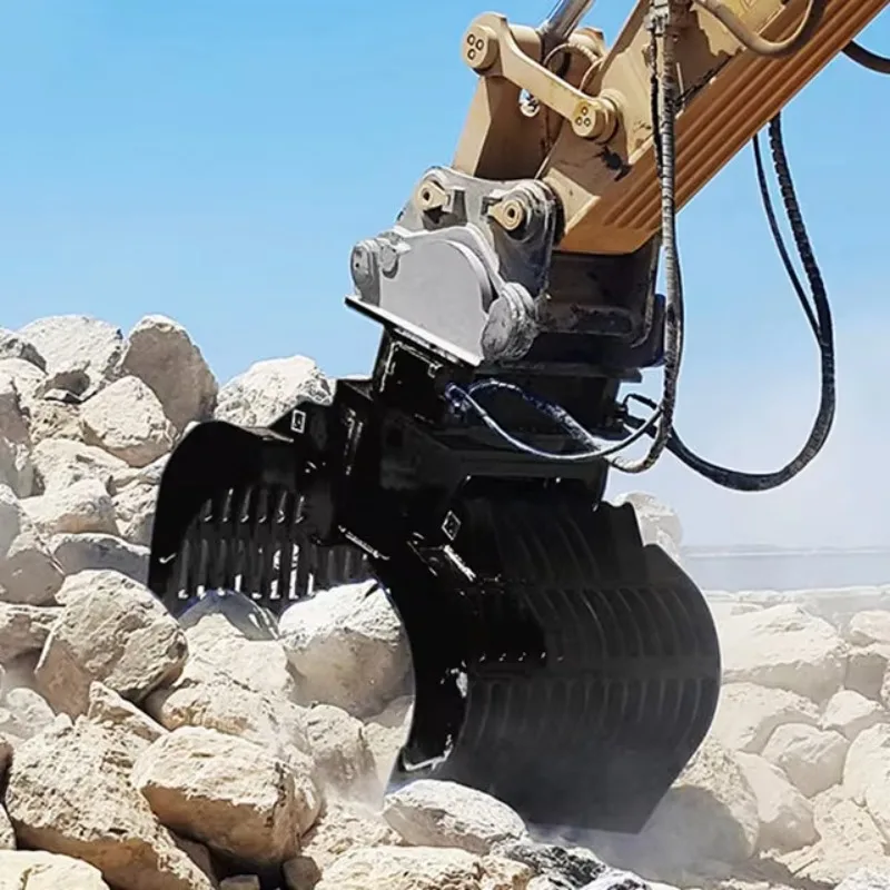 1-3 ton mini excavator sorting grab demolition grab made in China
