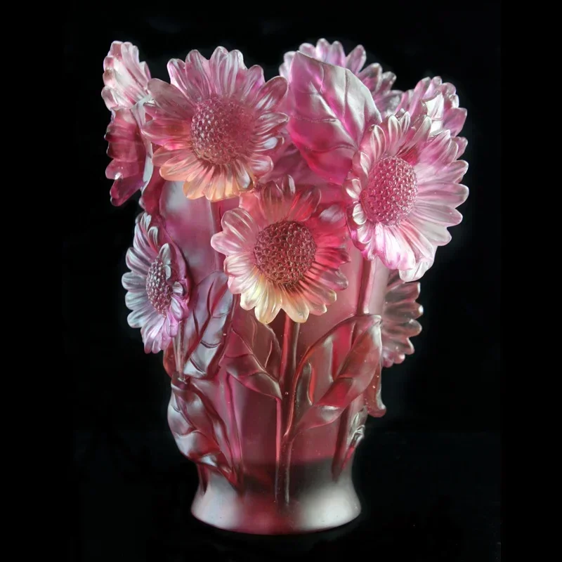 2021 NEW style Sunflower Burner Vase Crafts Gifts Charcoal AROMATIC Indian Incense manufacturer wholesale OEM ODM