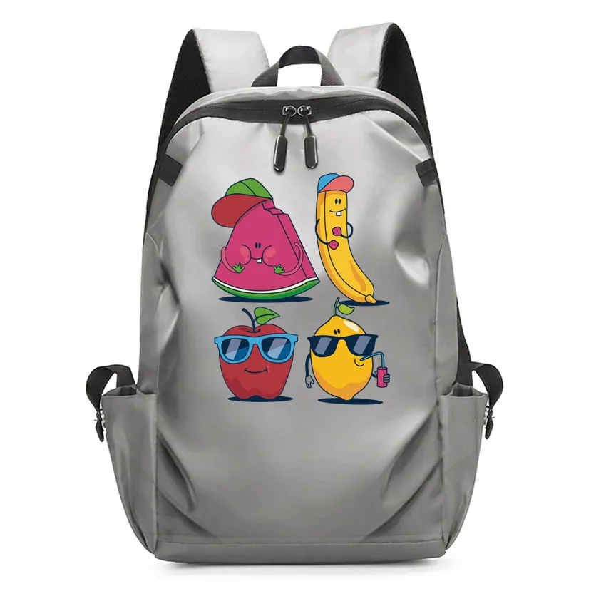 

Waterproof Business Laptops Backpack Men Laptop School Bagpacks for Women's Cartoon Anime Banana Pomelo Pattern Printed Rucksack