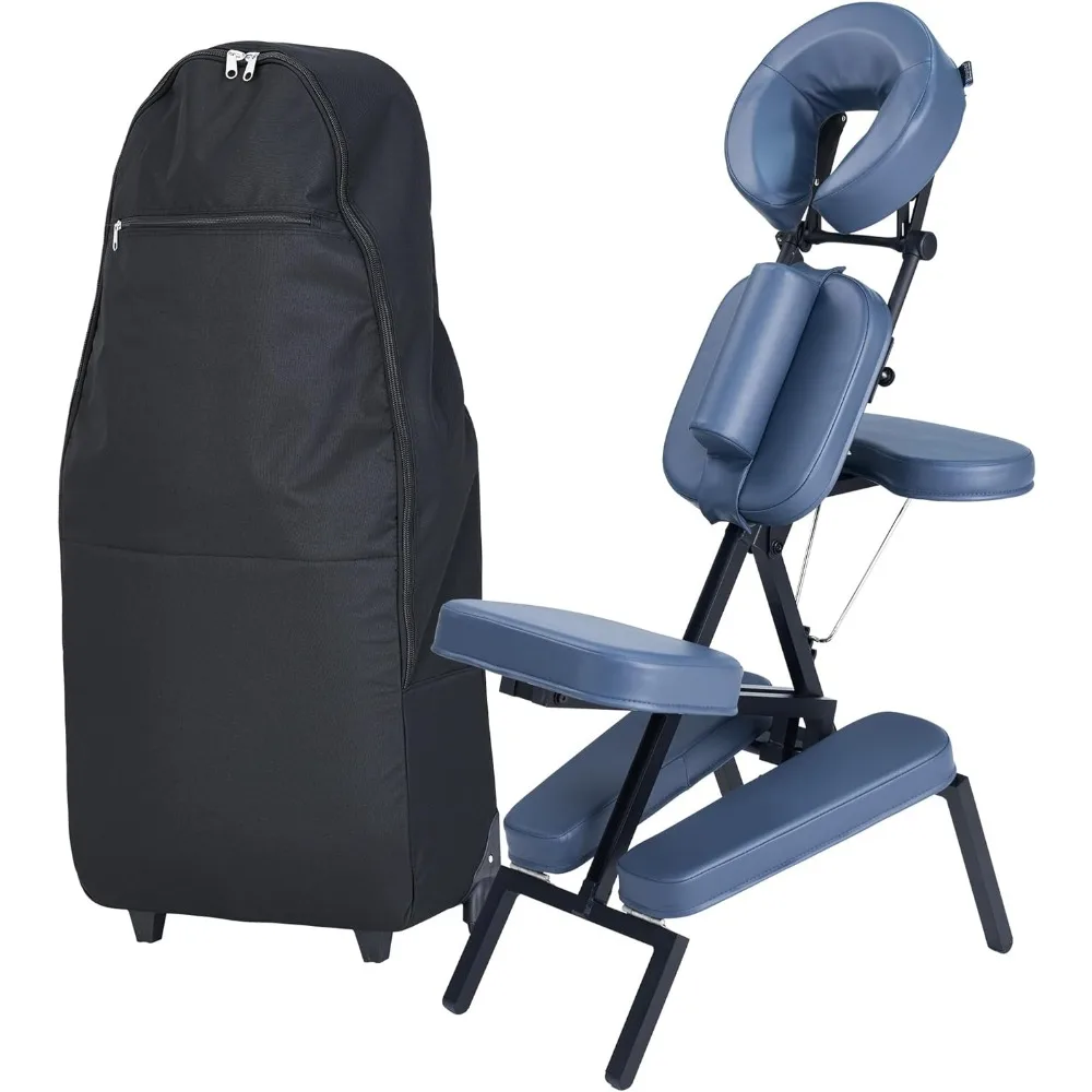 Professional Portable Massage Chair, Blue