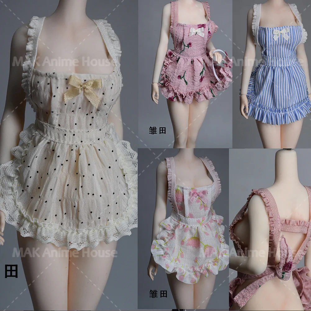 

1/6 Scale Apron Headwear Cute And Sexy Maid Clothes Model for 12'' Female Soldier Action Figure Body