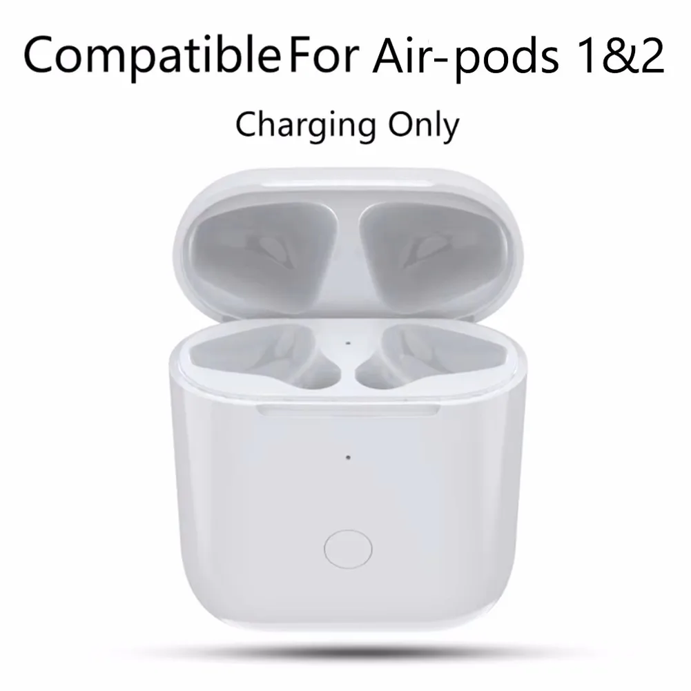 Replacement Wireless Charging Box Case For Airpods 1 / 2 Bluetooth-Compatible Charger Case Earphone AccessoriesA2031 2032 a1523