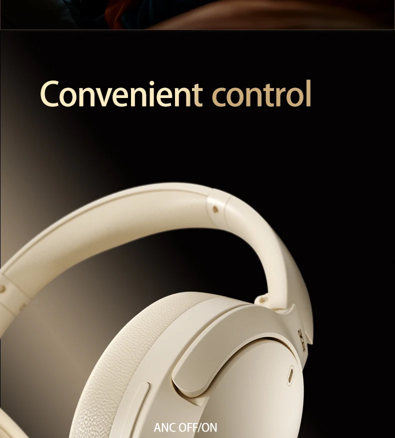 Acer OHR305 ANC Drahtlose Kopfhörer Kopfverfolgung 3D Spatial Audio -42 dB ANC Bluetooth 5.4 HiFi-Headset ENC HD-Mikrofon mit geringer Latenz – Detail 26