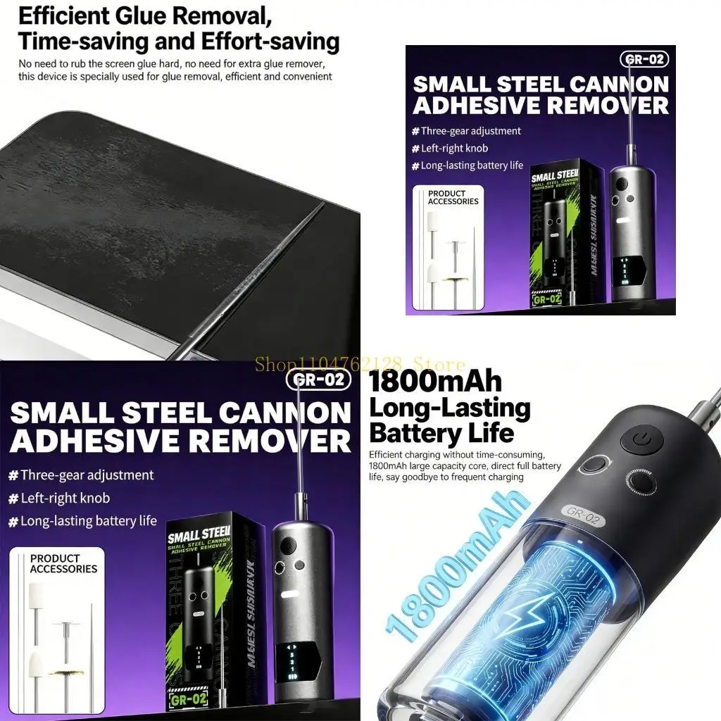 Efficient Adhesive Stripper Gluing Removers With 7Interchangeable Tip Nozzle best sale