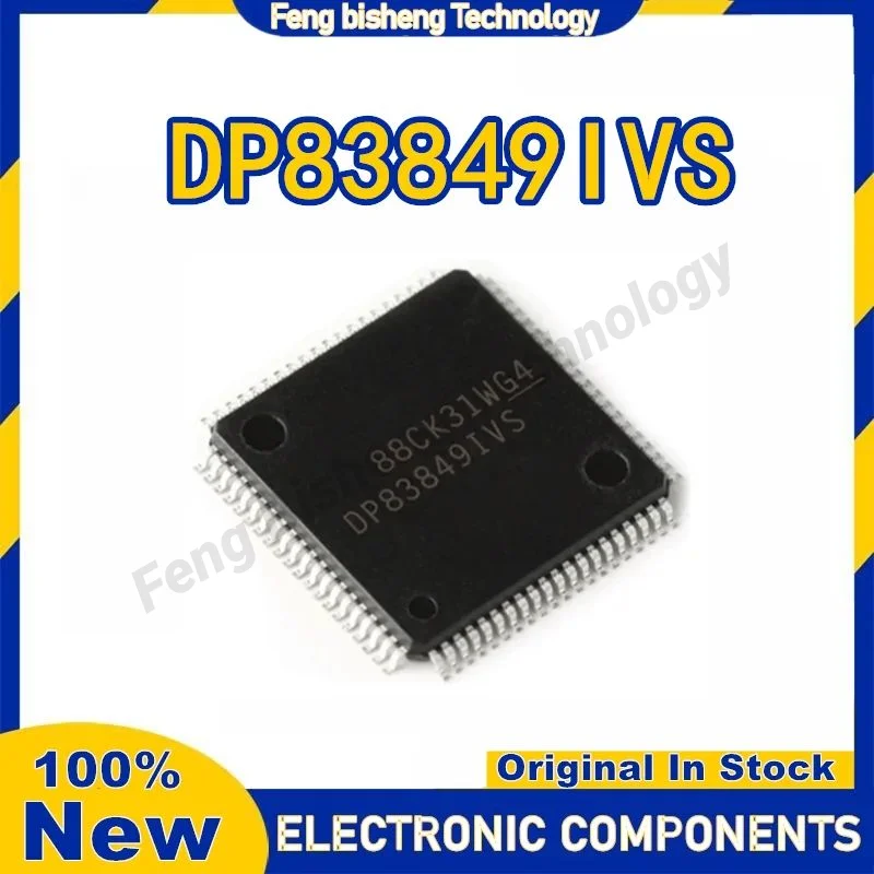 

DP83849IVS DP 838491 VS TQFP80 IC Chip 100% новый оригинал на складе