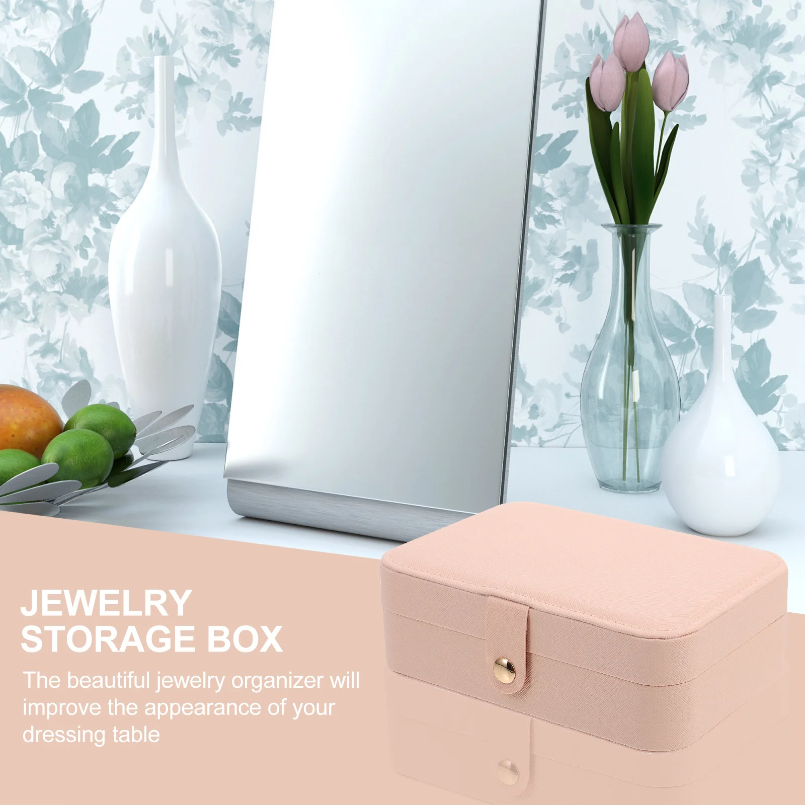 

1 шт., бытовой футляр для ювелирных изделий, универсальный контейнер для ожерелья, многосеточная коробка для сережек, декоративный аксессуар для организации