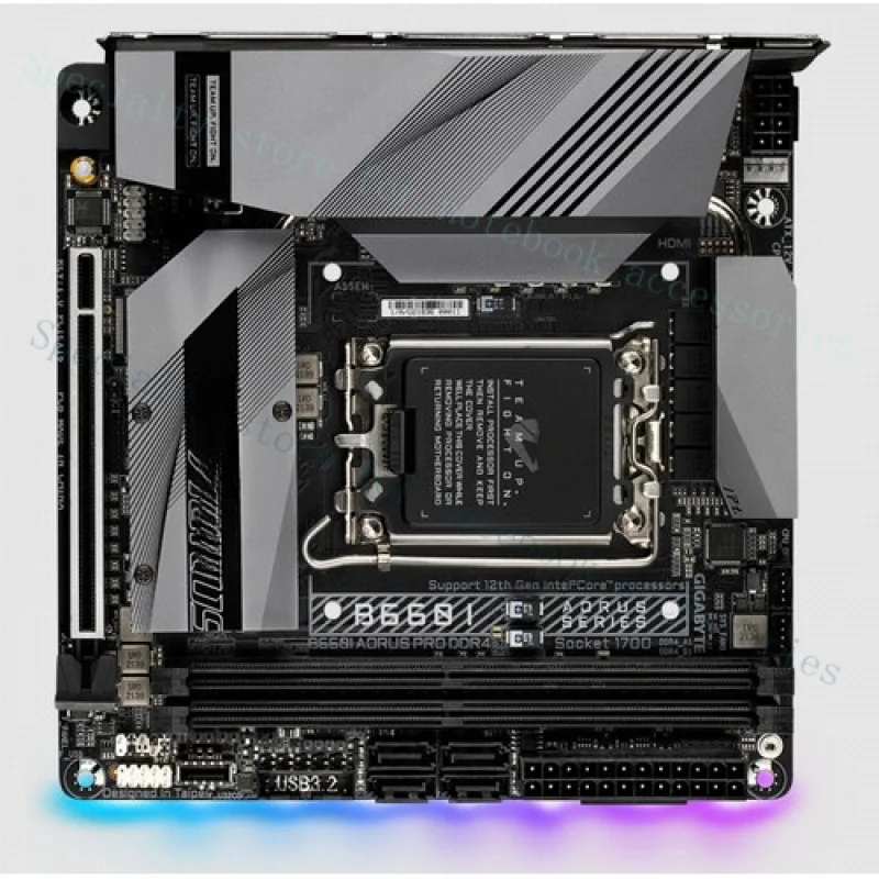 A++FOR Gigabyte B660I AORUS PRO DDR4 Motherboard LGA1700 support 12/13/14th CPU