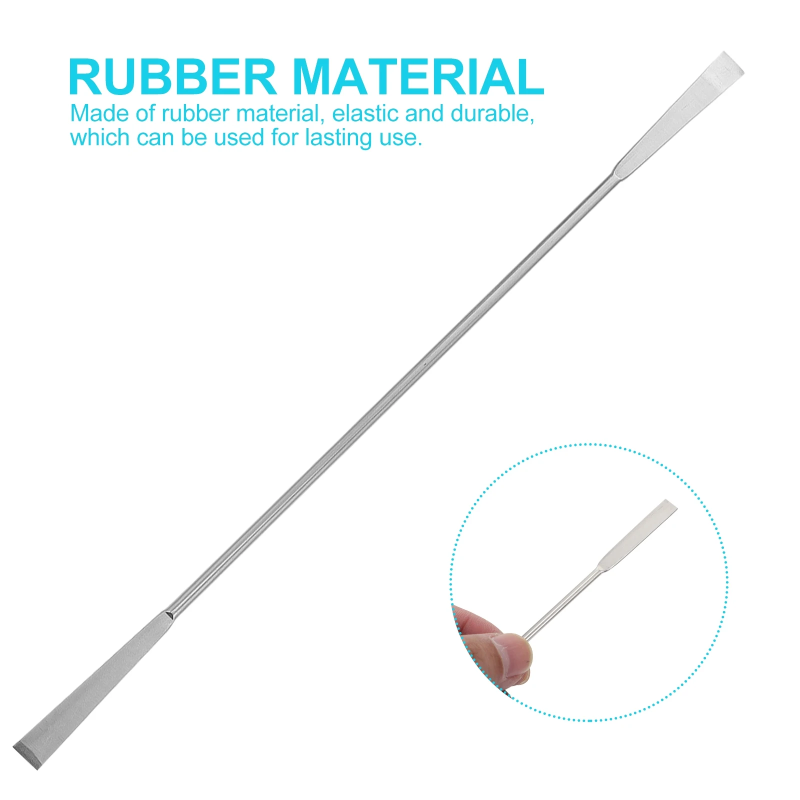 

20Cm Stainless Steel Spatula For Granules Transfer Lab Home Restaurant Double-End Scraper Scoop Micro Spatulas