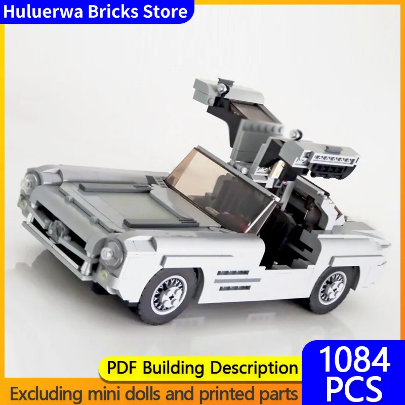 

Модель скоростного гиперкара MOC, строительные кирпичи, 300SL, верхний уровень, спортивный автомобиль, модульная технология, подарки, праздник, сборка, детские игрушки, костюм