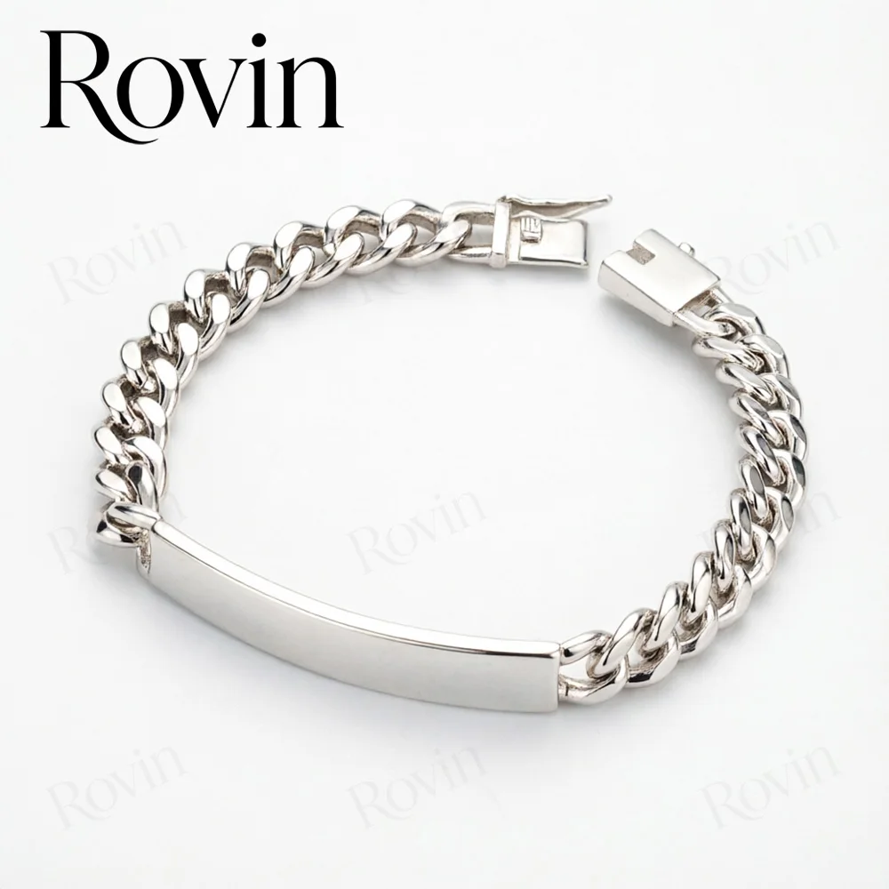 18K Gold 8-Inch 8mm Minimalist Cuban Link Bracelet – Stylish Party Jewelry for Men and Women