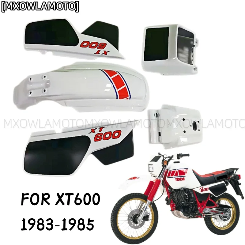 Blue&white Red  Fits for 1983 1984 1985 XT600Z Tenere TENERE 600 Set Motorcycle Fairing