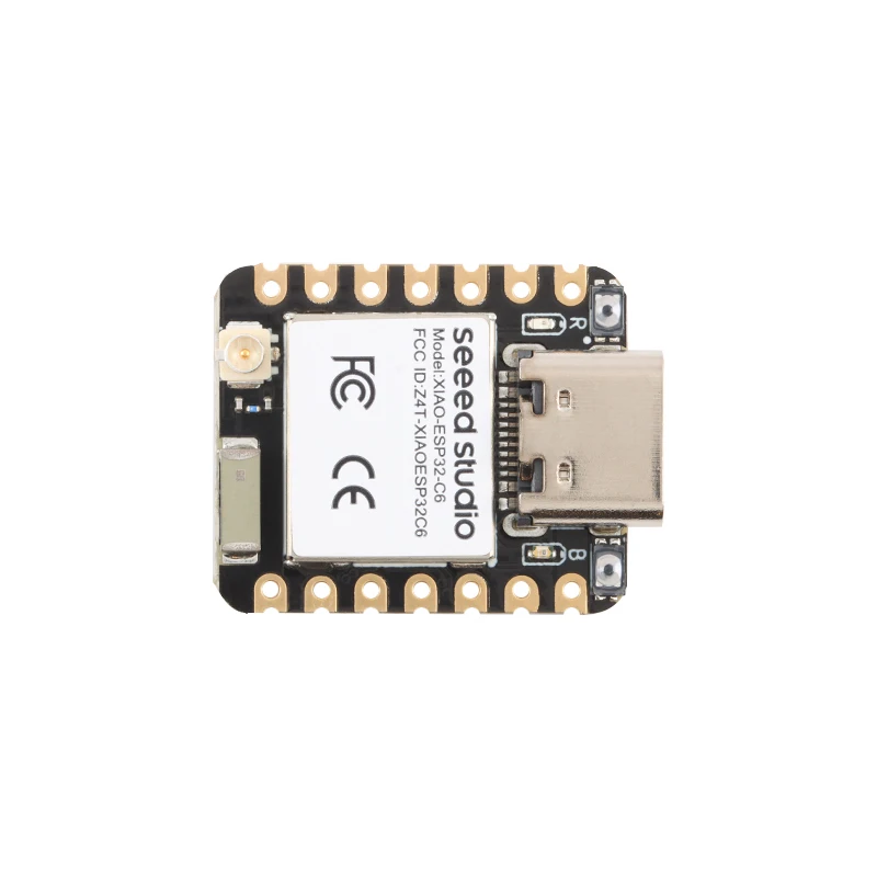 2PCS/1PC Seeed Studio XIAO ESP32C6 WiFi 6+Bluetooth-compatibl Ble 5 Support Zigbee Matter Development Board WIFI Wireless Module