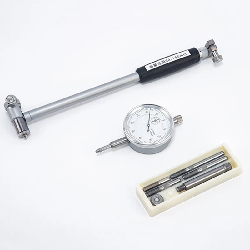 50-160Mm 0.01Mm Accurate Dial Bore Gauge Indicator Engine Cylinder Micrometer Measuring Tools Test Set