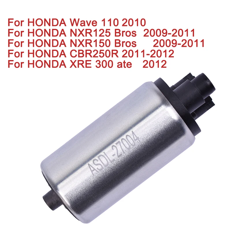 

Motorcycle Gasoline Fuel Pump For HONDA Wave110 2010 Bros NXR125 NXR150 2009-2011 CBR250R 2011-2012 XRE300 2012 16700-KRE-B01