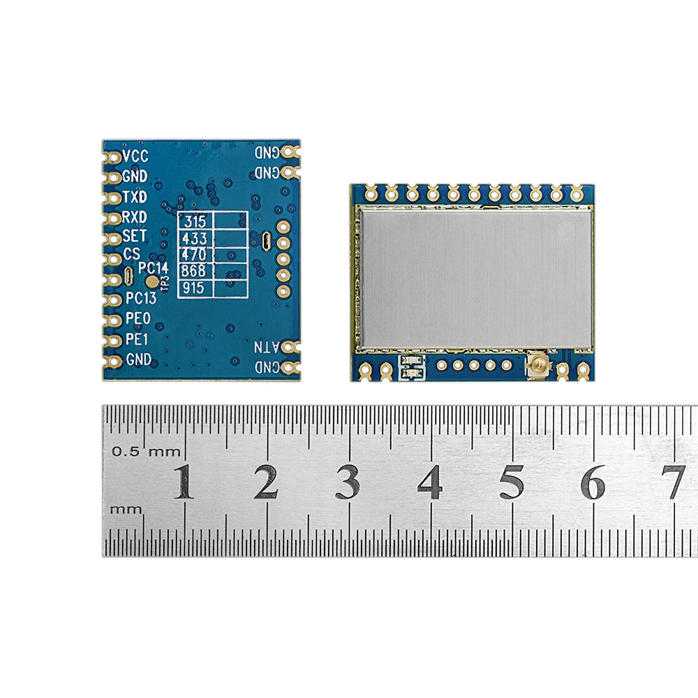 

2 шт./лот G-NiceRF SV610Pro 100 мВт 2 км 433/470/868/915 МГц TTL-интерфейс, маломощный высокоскоростной сетевой беспроводной приемопередатчик данных
