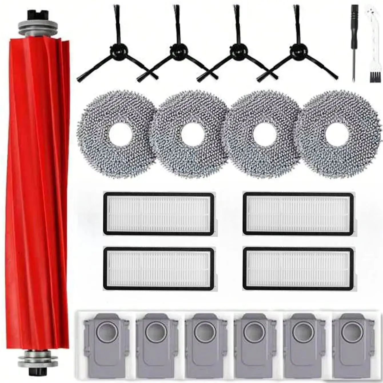 

ORevo S/QRevo Pro аксессуары для роботов-пылесосов запасные части аксессуары основная боковая щетка Hepa фильтр швабра тряпка ткань