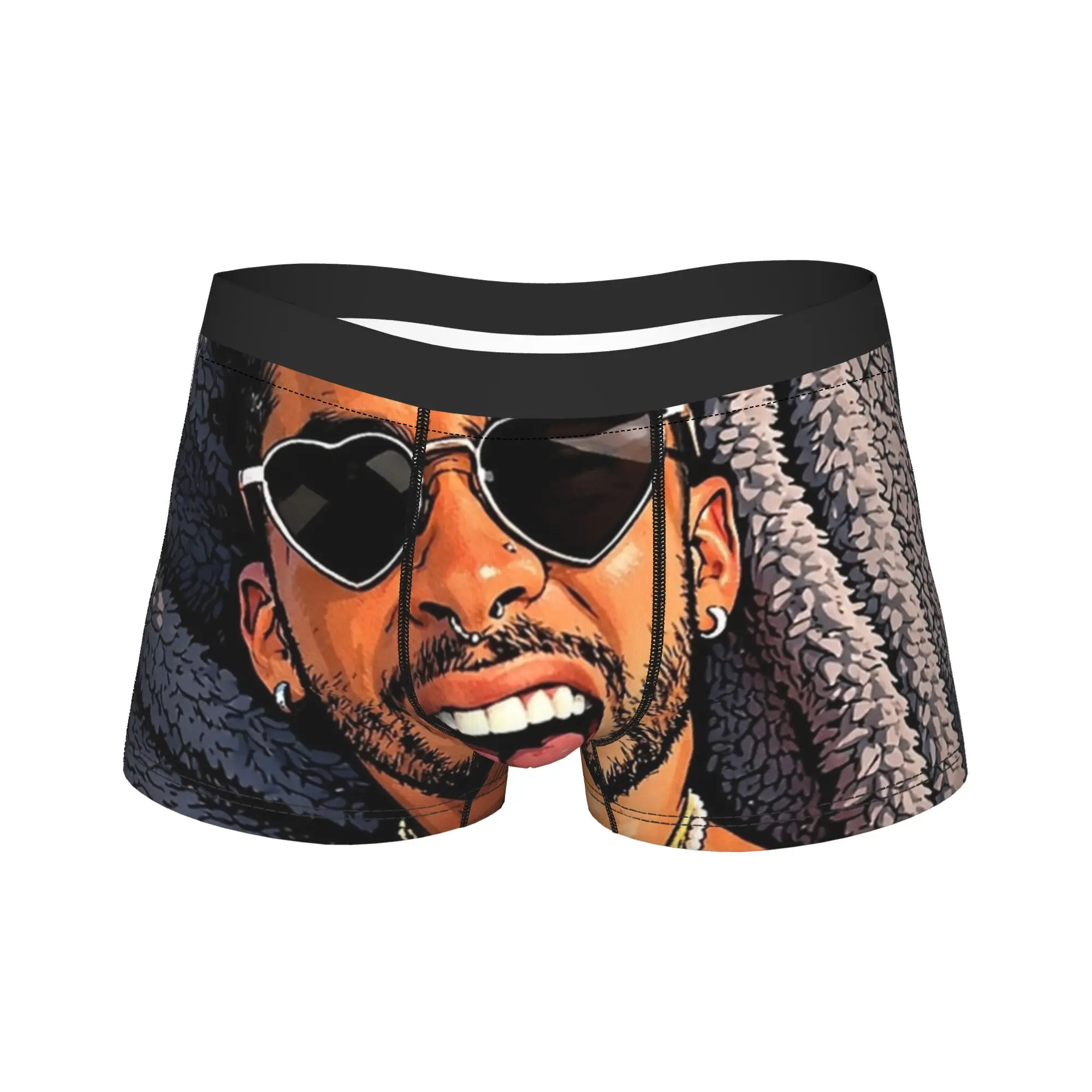 

Мужское нижнее белье Bad Bunny, забавные трусы-боксеры, шорты, трусики, мужские мягкие трусы M-XXL