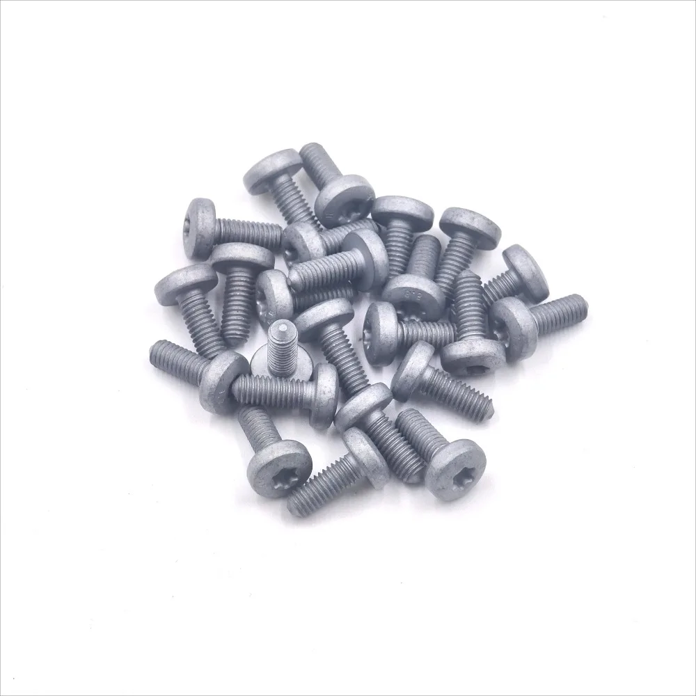 24Pcs M6x16 Torx Head Bolt Assortment OEM Spec Hardware for VW Audi TSI Engine Oil Pan Cover N91096701 N91096702 Value Pack