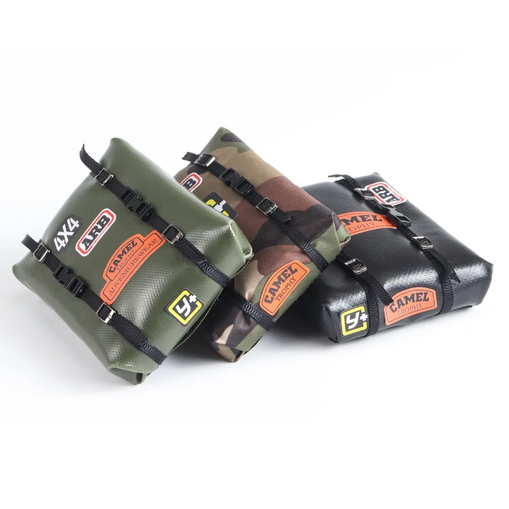 RC Simulierte Zelt Tasche Dekorieren Handgemachte Skala Simulierte Dach Gepäck Zelt für 1/16 1/18 1/24 RC Crawler TRX4M SCX24 FCX24 MN WPL – Detail 2