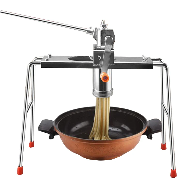 Manual Noodle Maker Stainless Steel Heavy Duty Chinese Style Noodle Maker Machine Cookware