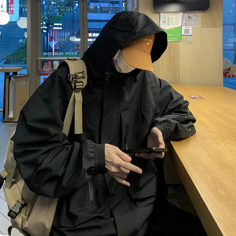 

Мужские повседневные тренчи средней длины для отпуска, бизнеса и офиса, функциональные, модные, осенние, для поездок на работу, доступны в приталенных фасонах