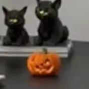 

Mysterious Cat Statue, Black Cat Hooded Statue, Gothic Style Halloween Decor, Cat Lover Gifts Ornament