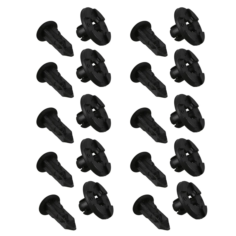 10 X Plastic Fastener Clip 8Mm For Nissan & 1X Mass Air Flow Sensor MAF For 2001-2005 Hyundai Santa Fe 2.7L 2002-2005