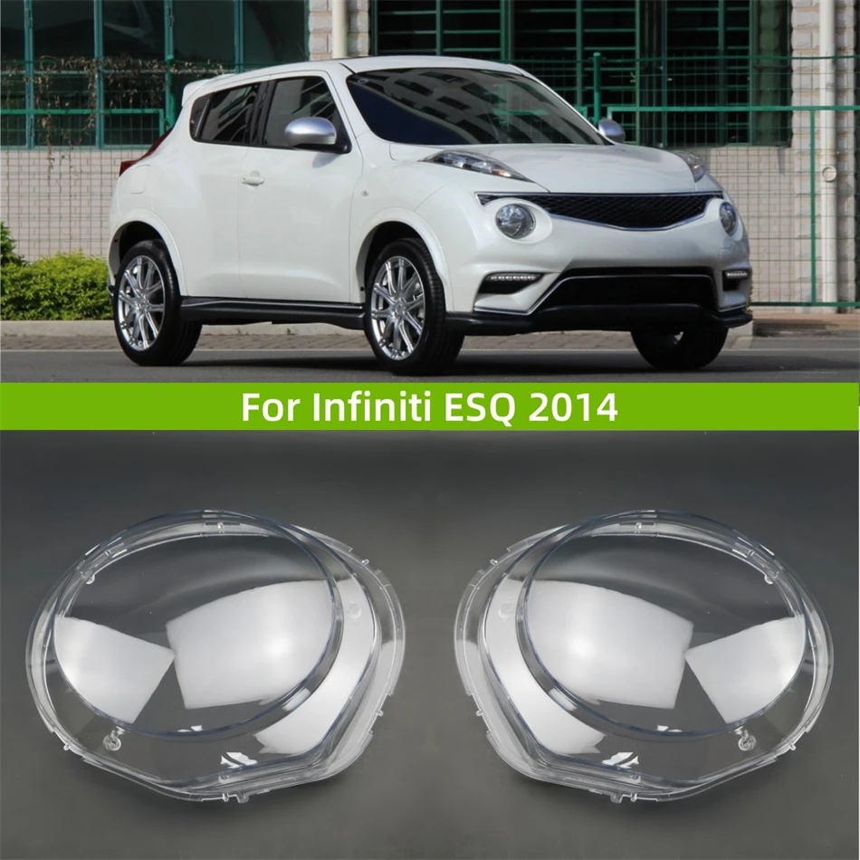 

For Infiniti ESQ 2014 Accessories Shade Headlight Headlight Cap Car Front Headlight Lens Cover Lights Shell