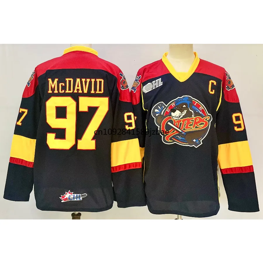 97 Connor McDavid Jersey Canada Edmonton Ice Hockey Jersey Sport Sweater All Stitched Letters Numbers More Color Us Size S-XXXL