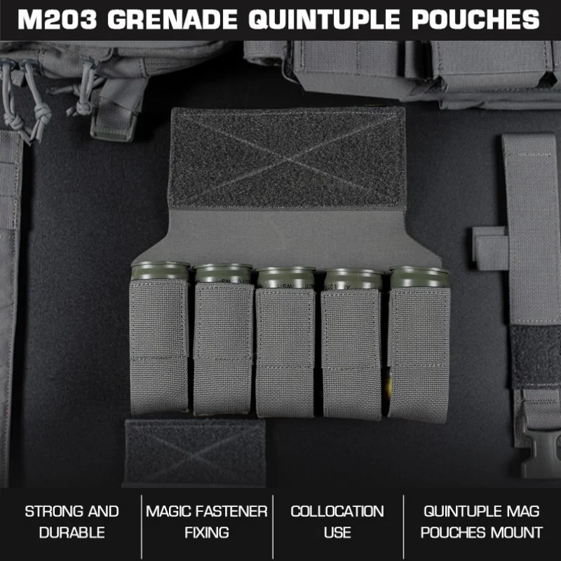 

Five link M203 supplementary package, convenient tool kit for multifunctional front module partition accessories