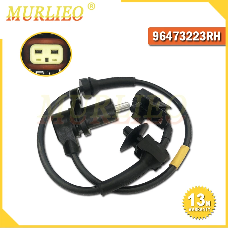 

96473223RH Rear Right ABS Wheel Speed Sensor For Chevrolet Aveo Aveo5 1.2 1.4 2003-2022 Pontiac G3 Wave Wave5 2005-2010 96473223