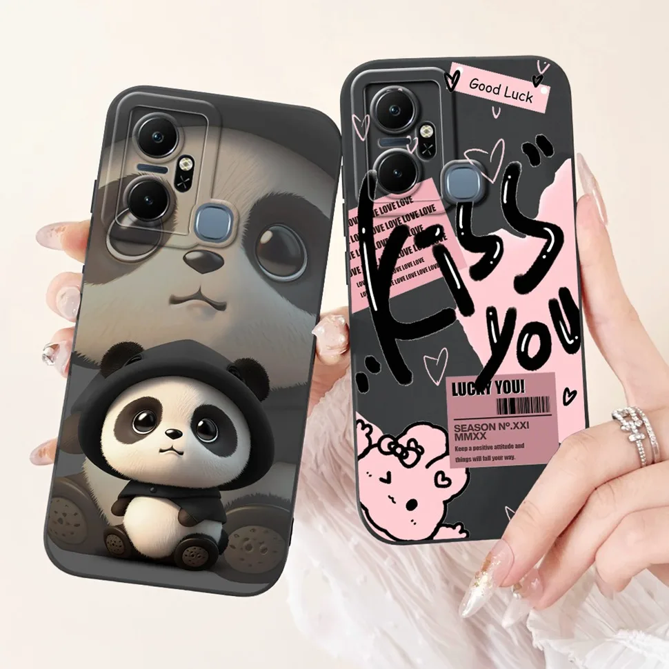 حافظة لهاتف انفينيكس سمارت 6 بلس الهند X6823C X6823 غطاء مطلي على الموضة لهاتف انفينيكس سمارت 6 بلس 6 بلس كوكيه لينة Fundas