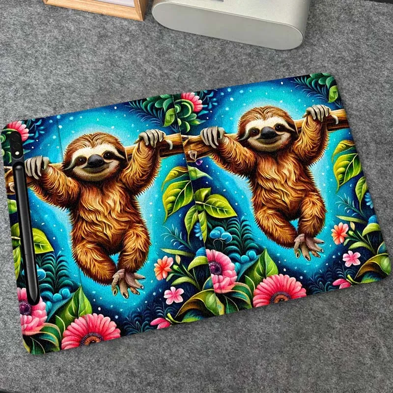 

Monkey Cartoon Art Fun Gift For Samsung Galaxy Tab S10 S9 S8 S7 FE Lite Soft Flexible Support Tablet Case