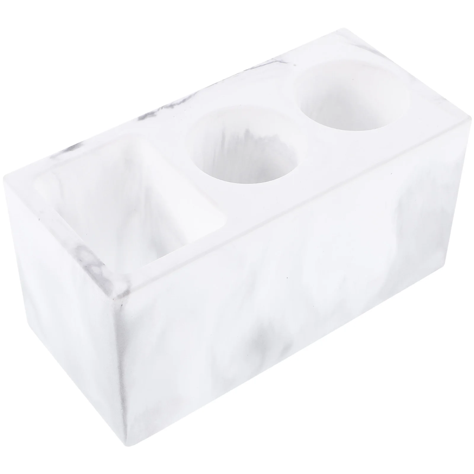 

Diatom Mud Electric Toothbrush Holder 3 Hole Countertop Storage Rack Bathroom ganizer Toothpaste St Home Hotel