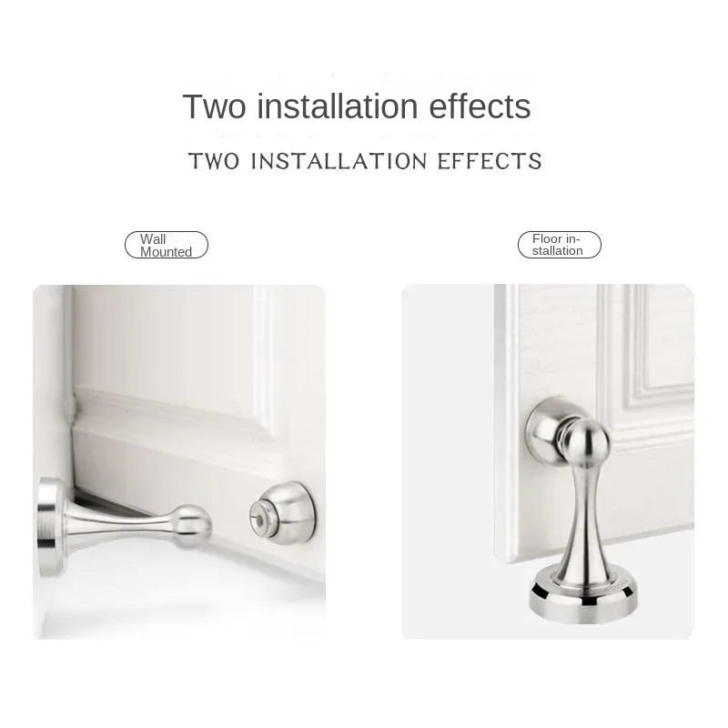 Drawing Stainless Steel Manual Operation Standard Type Gate Suction Quality  Touch Door Door Collision Door Stopper