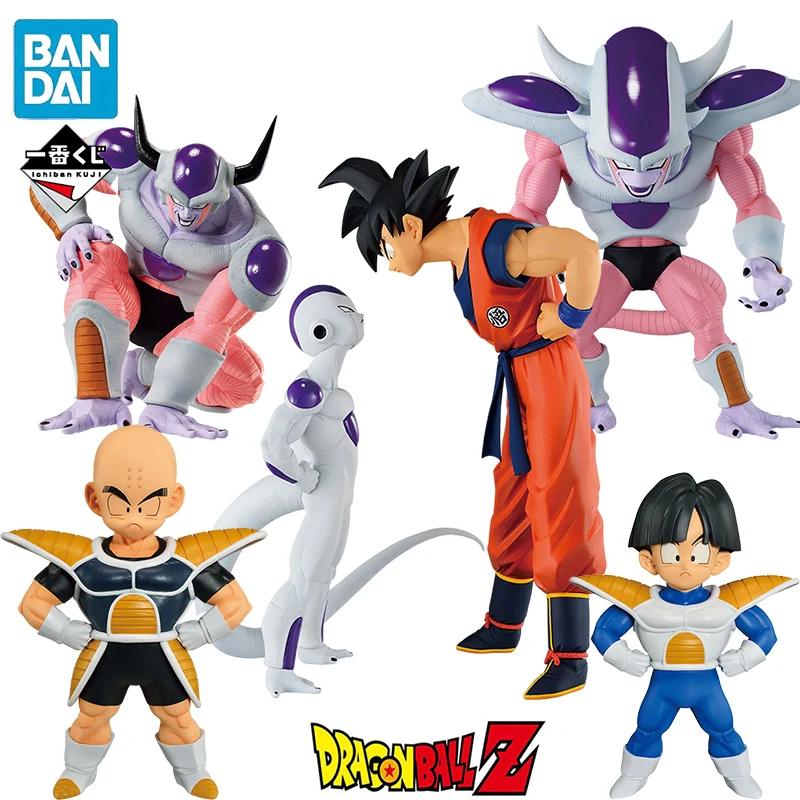 

BANDAI Ichiban KUJI Dragon Ball Z Battle On Planet Namek Son Goku Frieza Son Gohan Krillin PVC Anime Action Figures Model Toy