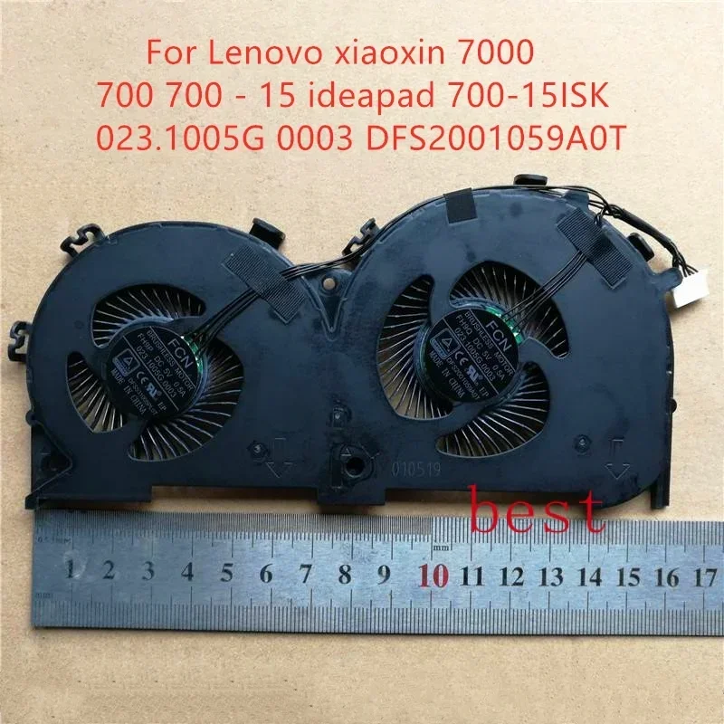 New Original Laptop Cooling Fan For Lenovo xiaoxin 700-15 Rui 7000 lookpad 700-15ISK 700-17isk FH9P E520-150 23.1005G.0003