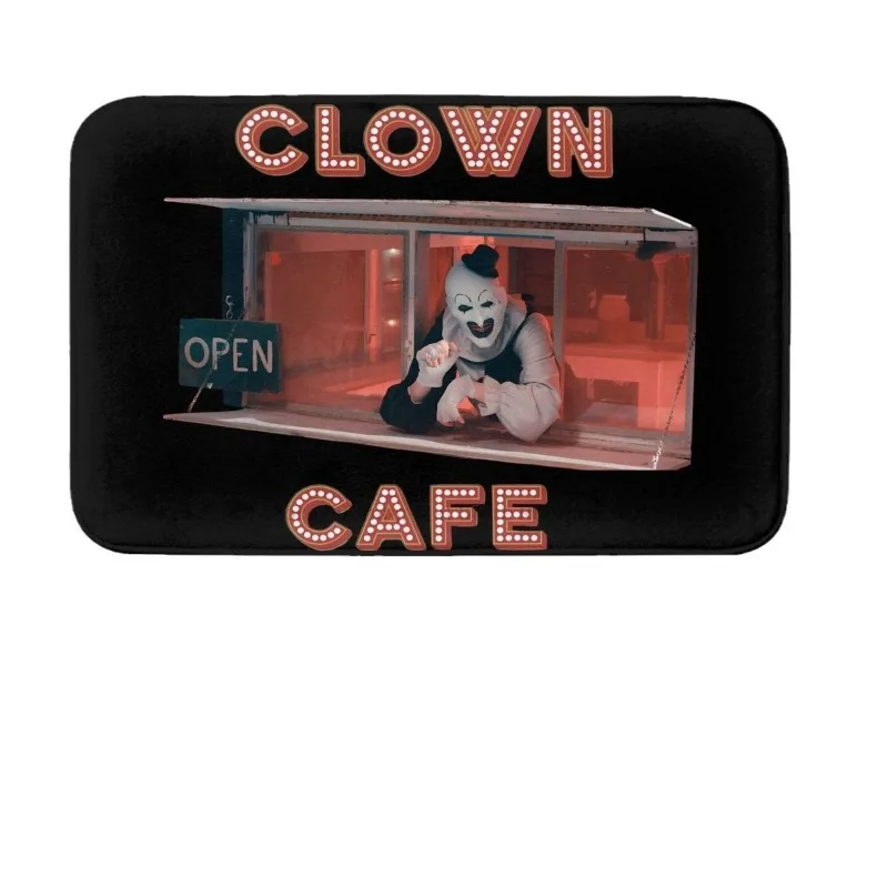 Kitchen Non-Slip Carpet Terrifier Horror Films Clown Cafe Bedroom Mat Welcome Doormat Home Decor Rug