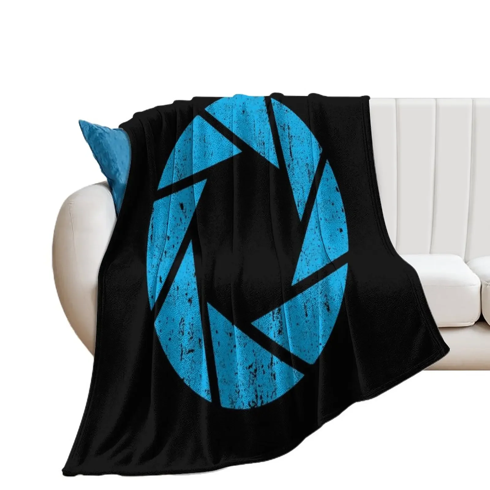 Aperture Labs Throw Blanket Custom Picnic Blankets