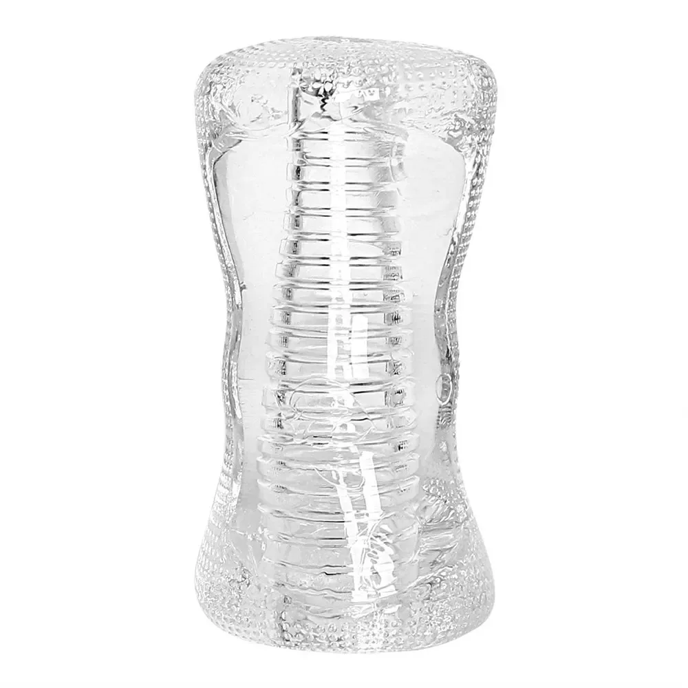 13 سنتيمتر ذكر الاستمناء شفافة هلام الاصطناعي المهبل دمية بفرج حقيقي للرجال القضيب التمارين الديك المكبر تمتص الجنس لعب المثيرة