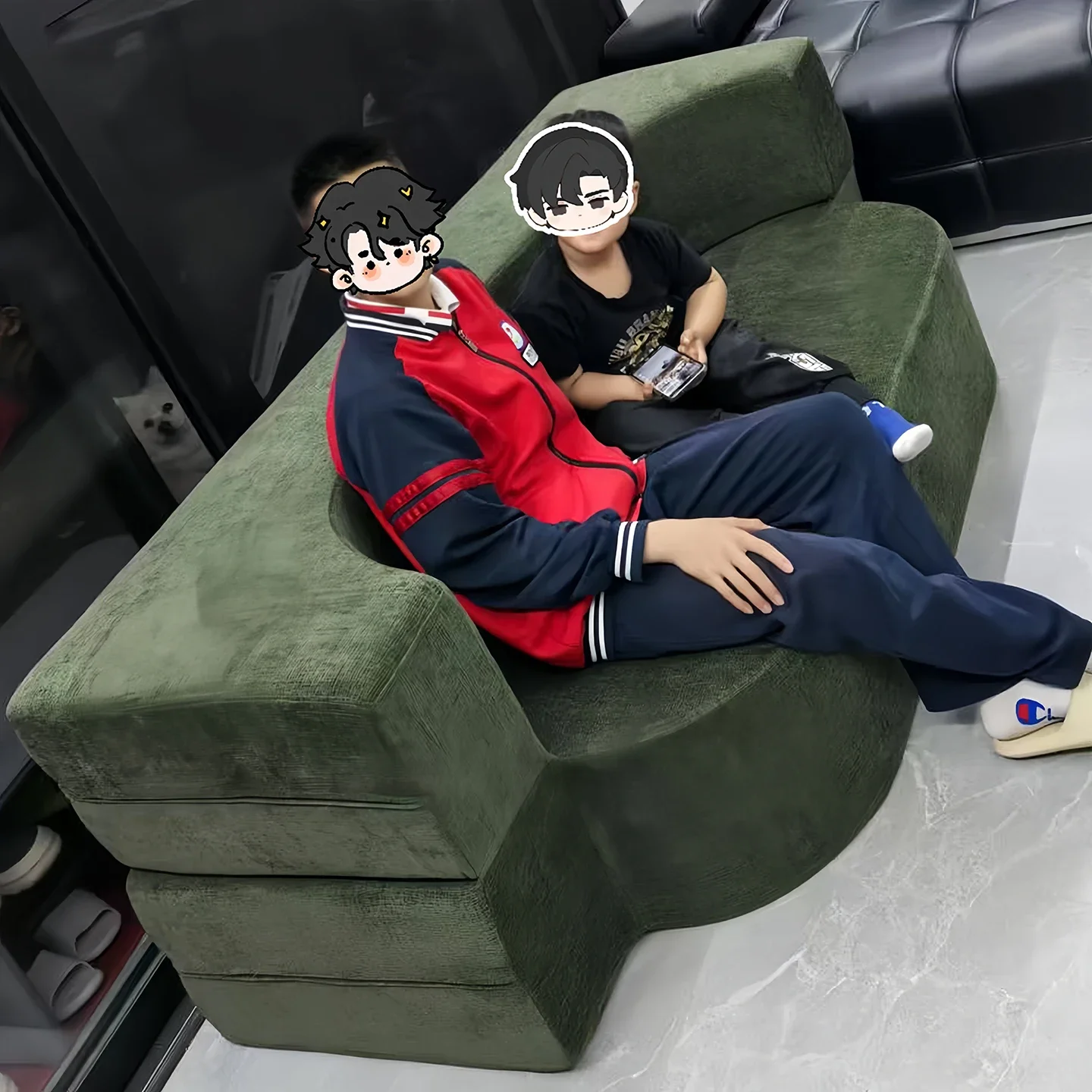 

Puff Italian Vacuum Compressed Sofa Minimalist Modern Lazy Living Room Sofas Lounges 2 Seater Woonkamerbanken Home Furniture