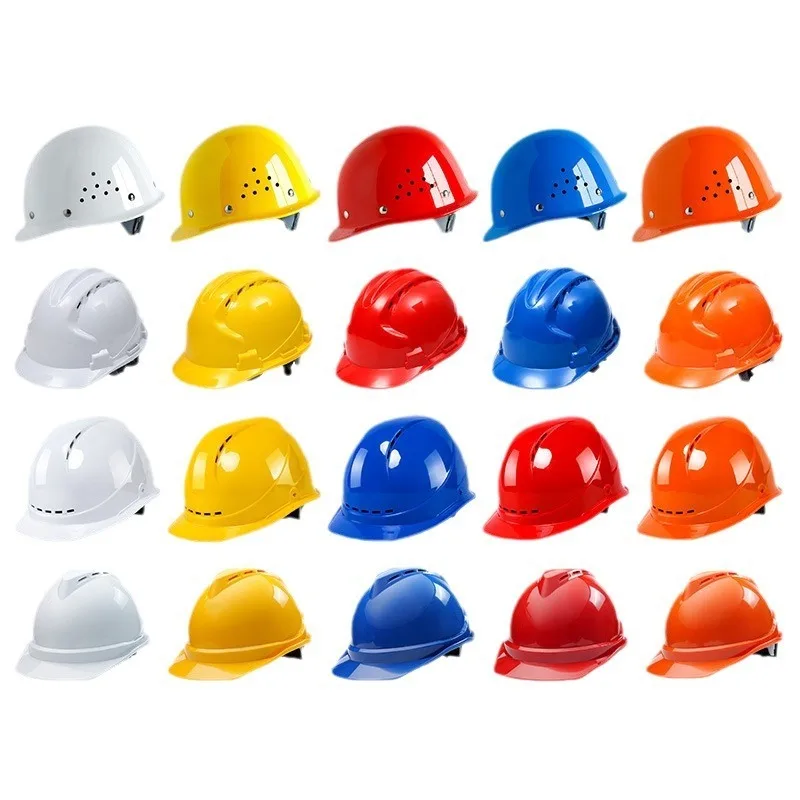 

Construction site breathable helmet new helmet type construction construction engineering anti-smash safety helmet