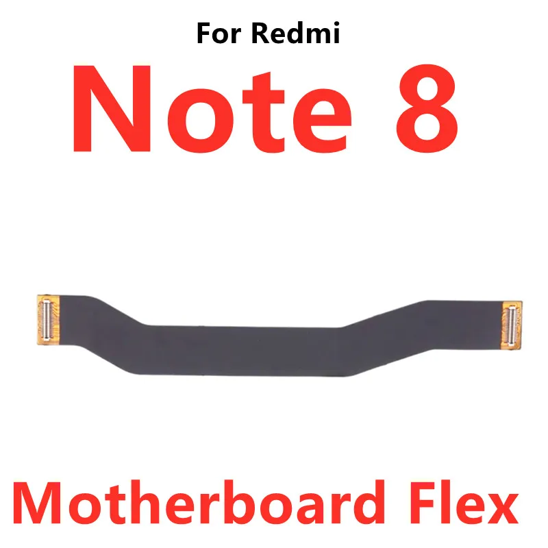 Placa base para Xiaomi Redmi Note 8 Pro 8T, placa principal, placa USB flexible, cargador, puerto de carga, conector de clavija, Cable flexible