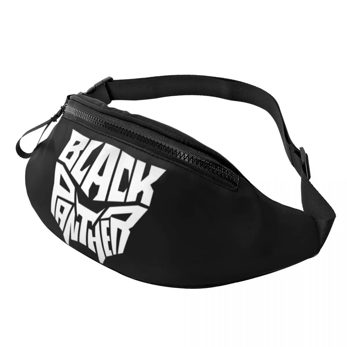 

Поясная сумка с черной пантерой на заказ для женщин и мужчин, поясная сумка через плечо для путешествий, пешего туризма, телефона, сумка для денег
