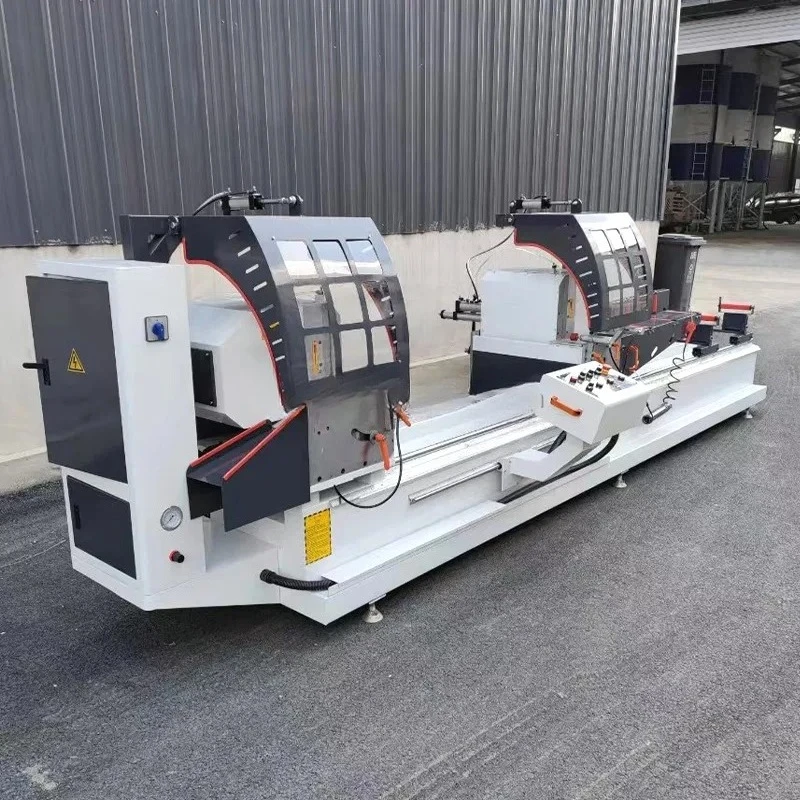 Automatic Double Head Miter Saw with Numerical Control System High Precision Aluminum Profile Cutting Equipment