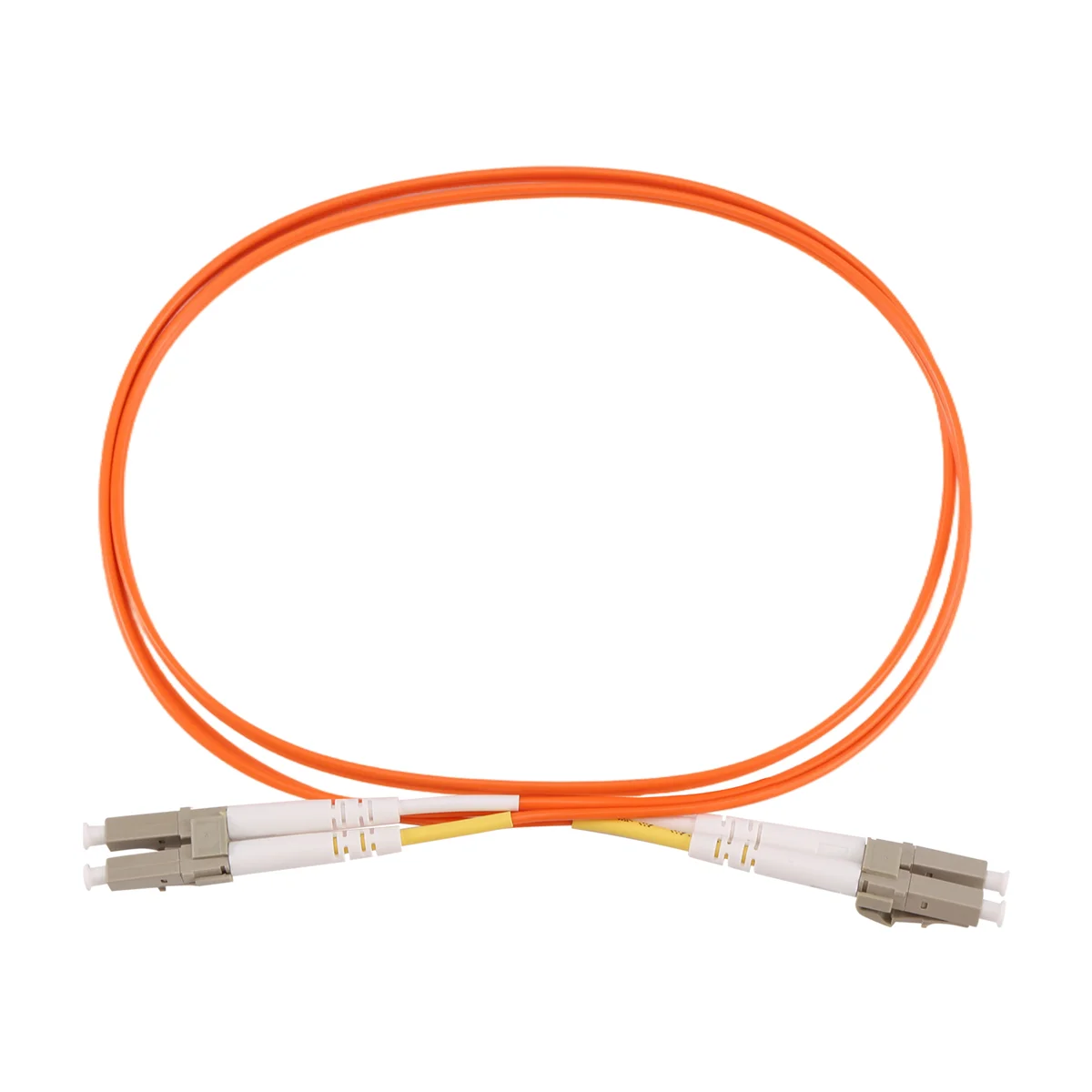ABAN 1M Jumper Cable Duplex Multimode LC-LC LC To LC Fiber Optic Optical Patch Cord