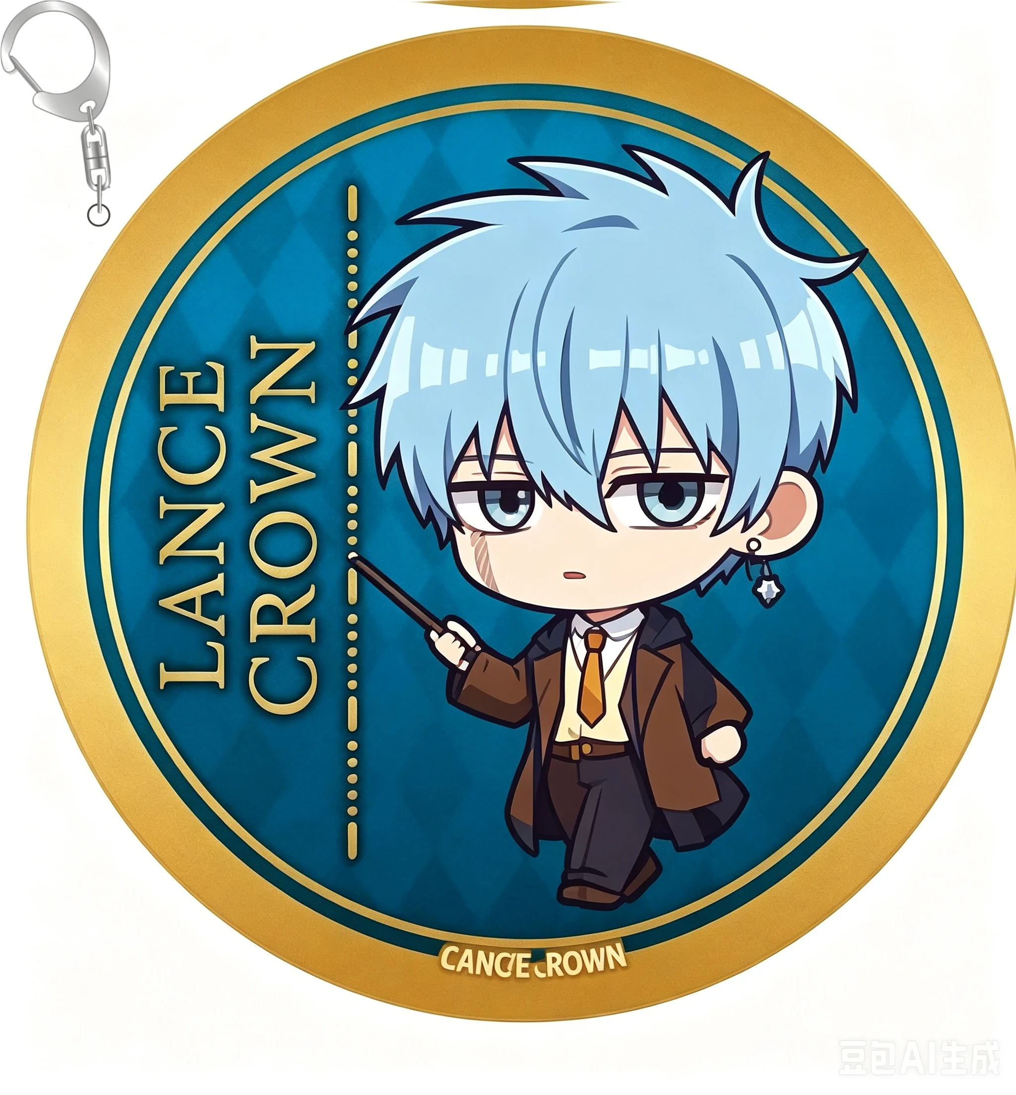 Cartoon High Definition Images Mashle: Magic And Muscles Figure Decoration Bag Car Key Ring Charm Gift Anime Acrylic Keychain view 2